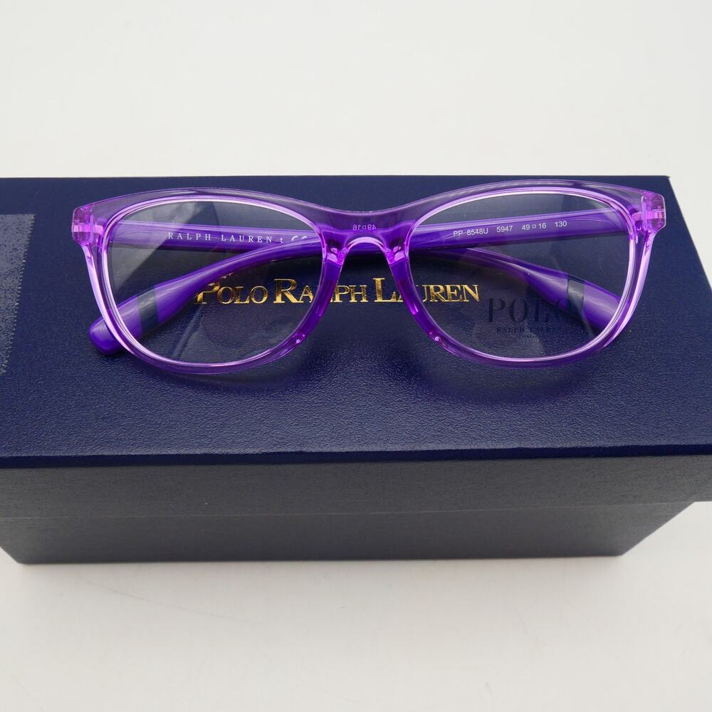 Ralph Lauren Purple Transparent Optical Glasses